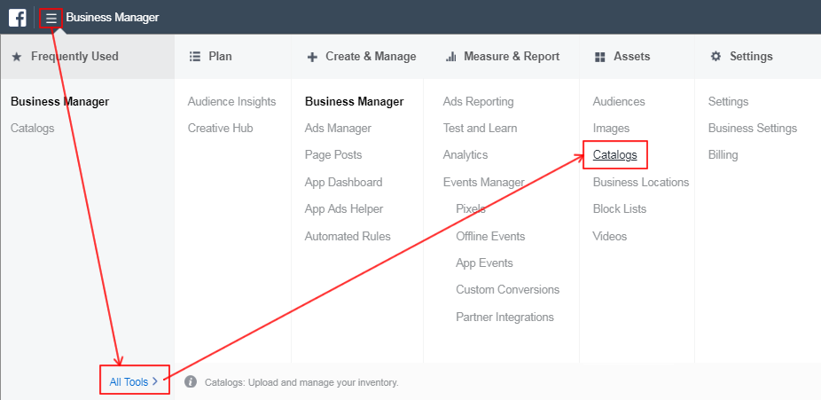How To Connect My Product Catalog To The Shop Tab Of My Facebook Page