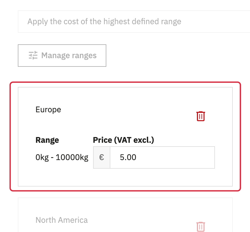 Check zones and ranges in the PrestaShop carrier form.